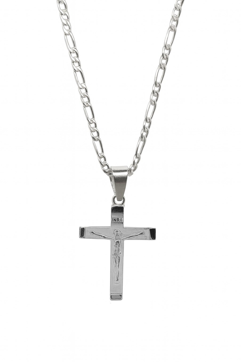 Cadena Cartier con Dije de Cruz Plata 925